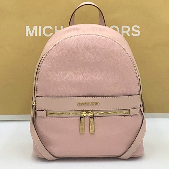 Michael Kors Handbags - MICHAEL KORS KENLY MEDIUM PEBBLED LEATHER BACKPACK